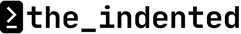 The Indented Site Logo